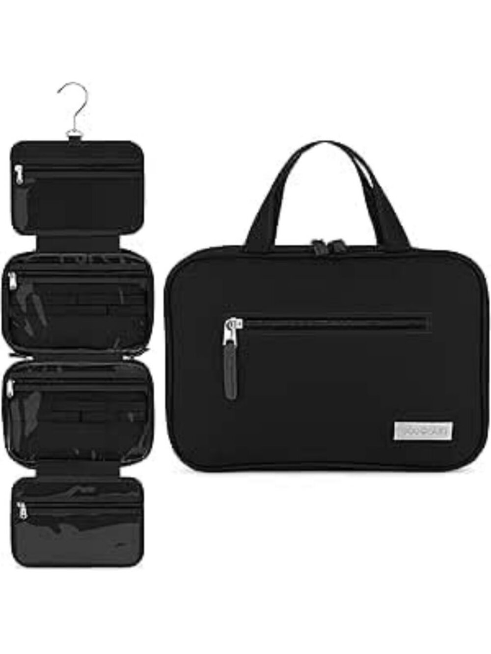 Water-Resistant Travel Toiletry Bag - Eco-Friendly Organizer for Bathroom